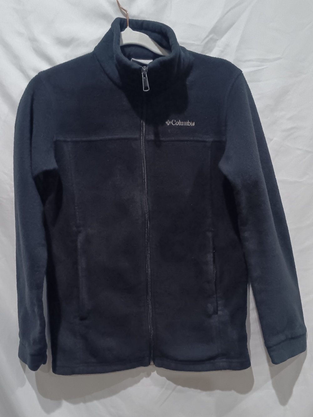Columbia Kids Black Full-Zip Fleece Jacket